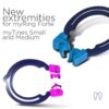 myTines Small and Medium, ring extremities for teeth of different crown heights1000